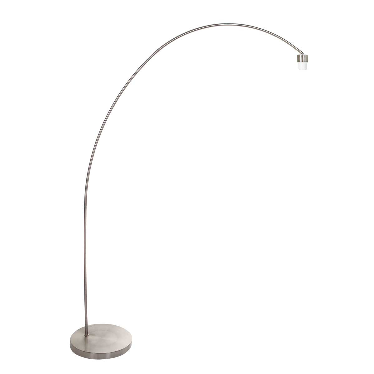 pied-de-lampe-noir-en-arc -mexlite-solva-acier-3410st