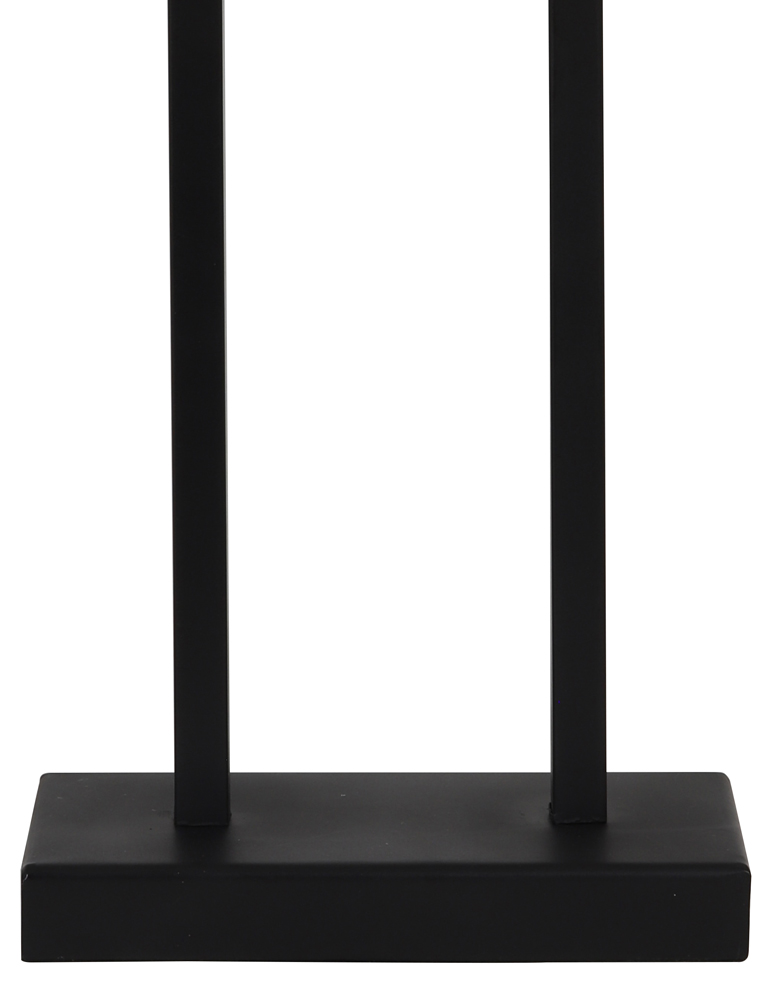 Pied de lampe rectangulaire noir Light & Living Shiva – Image 3