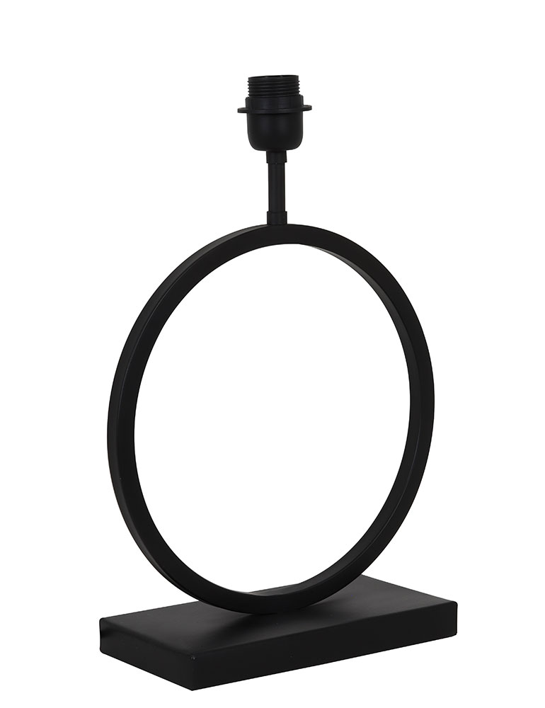 Pied de lampe rond Liva Light & Living noir – Image 2