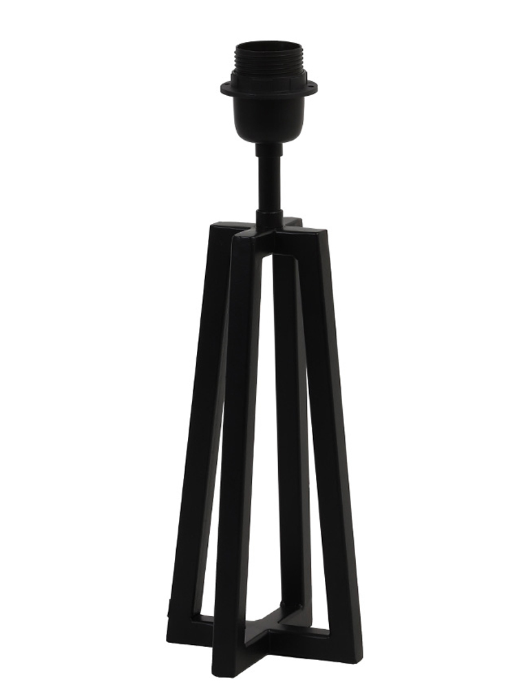 Pied de lampe triangle Frame Light & Living Miley noir – Image 2