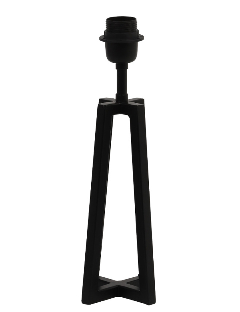 Pied de lampe triangle Frame Light & Living Miley noir – Image 4