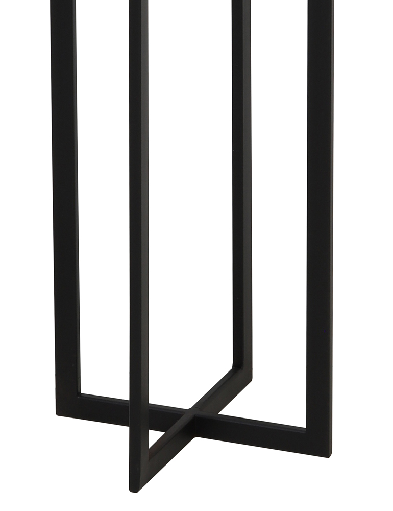 Pied de lampe Twilight abat-jour velours vert Light & Living Mace noir – Image 4