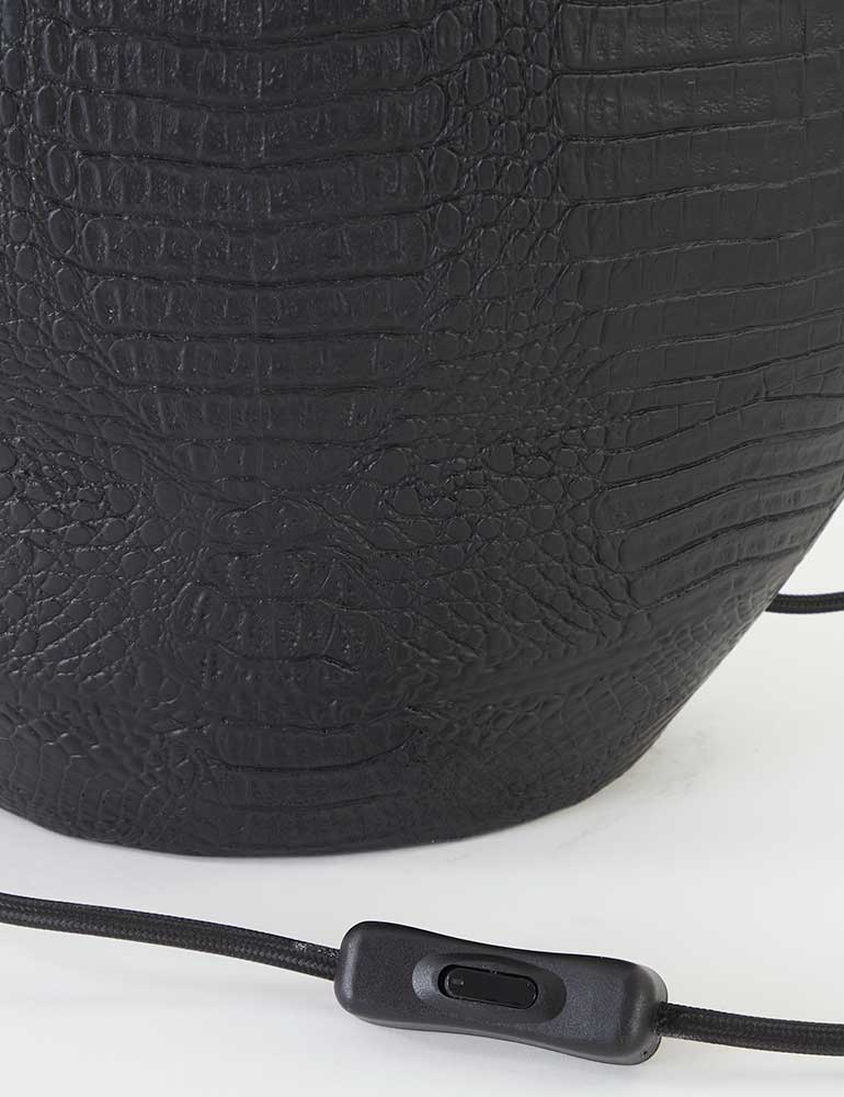 Pied de lampe vase Light & Living Skeld noir – Image 5