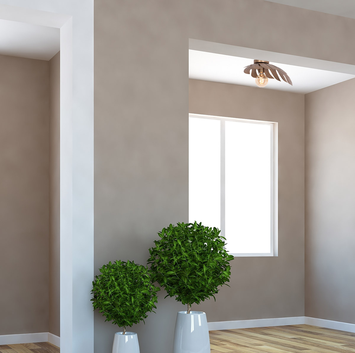 Applique murale classique en métal bronze Steinhauer Feuilleter – Image 3