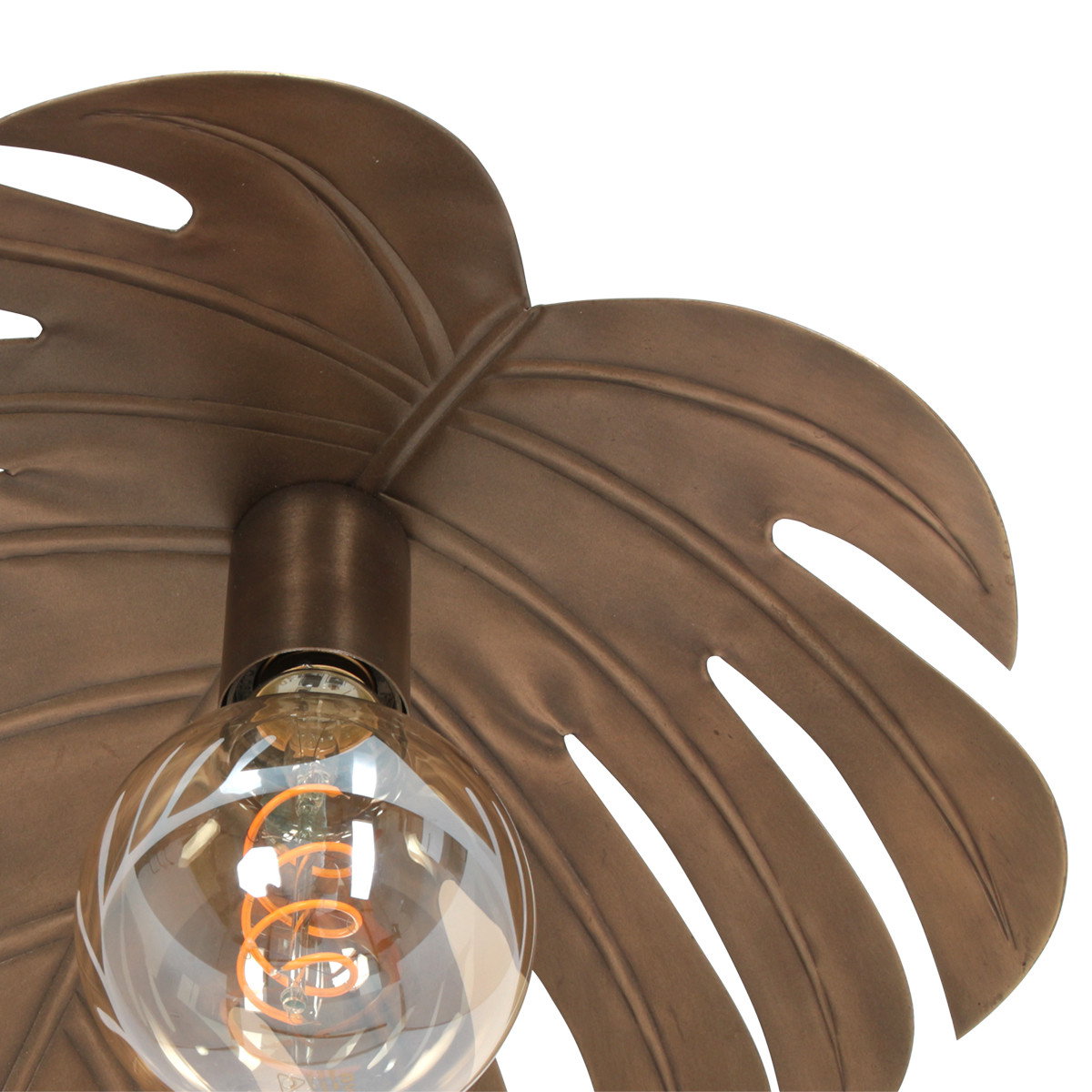 Applique murale classique en métal bronze Steinhauer Feuilleter – Image 6