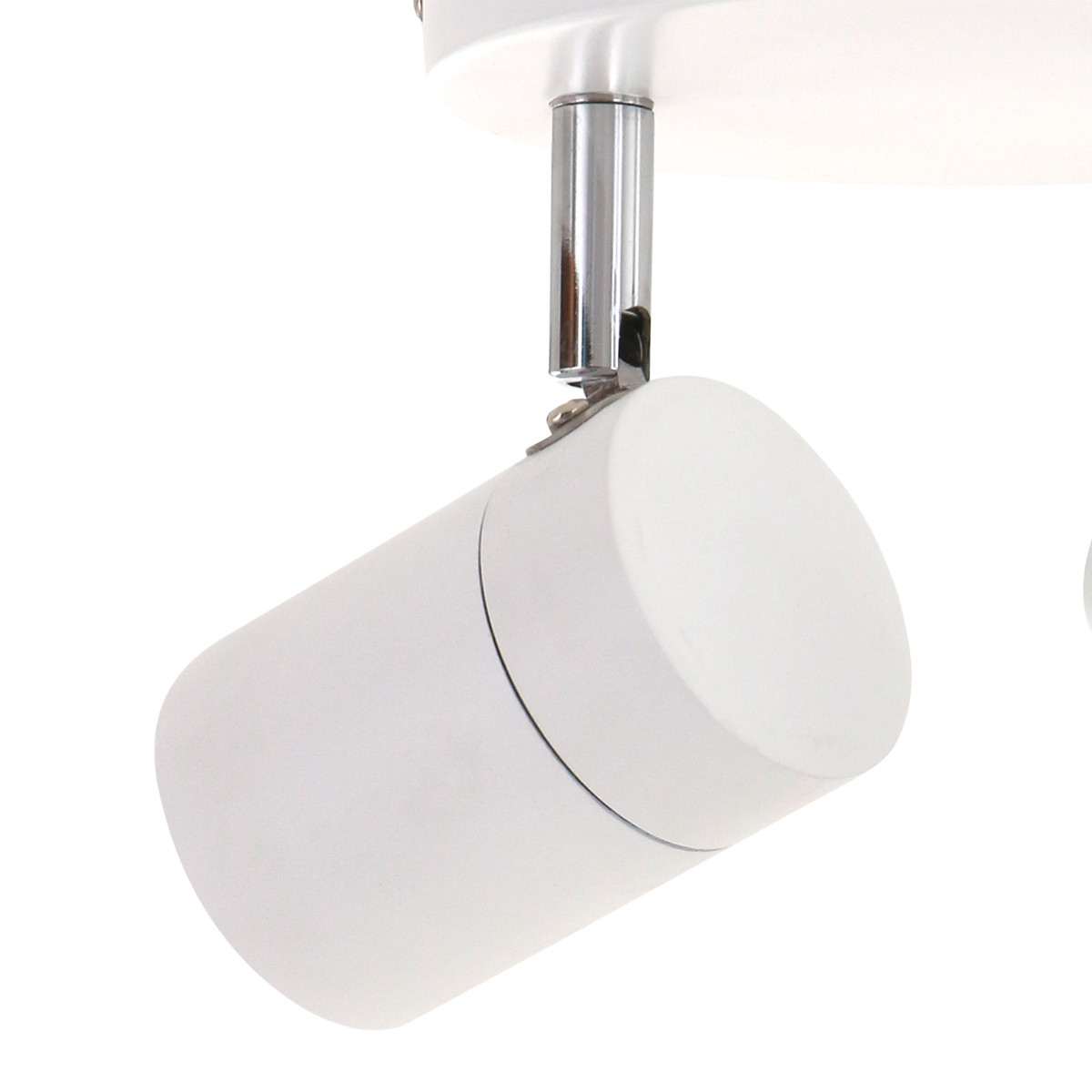 Spot moderne en métal blanc Mexlite Upround LED – Image 4