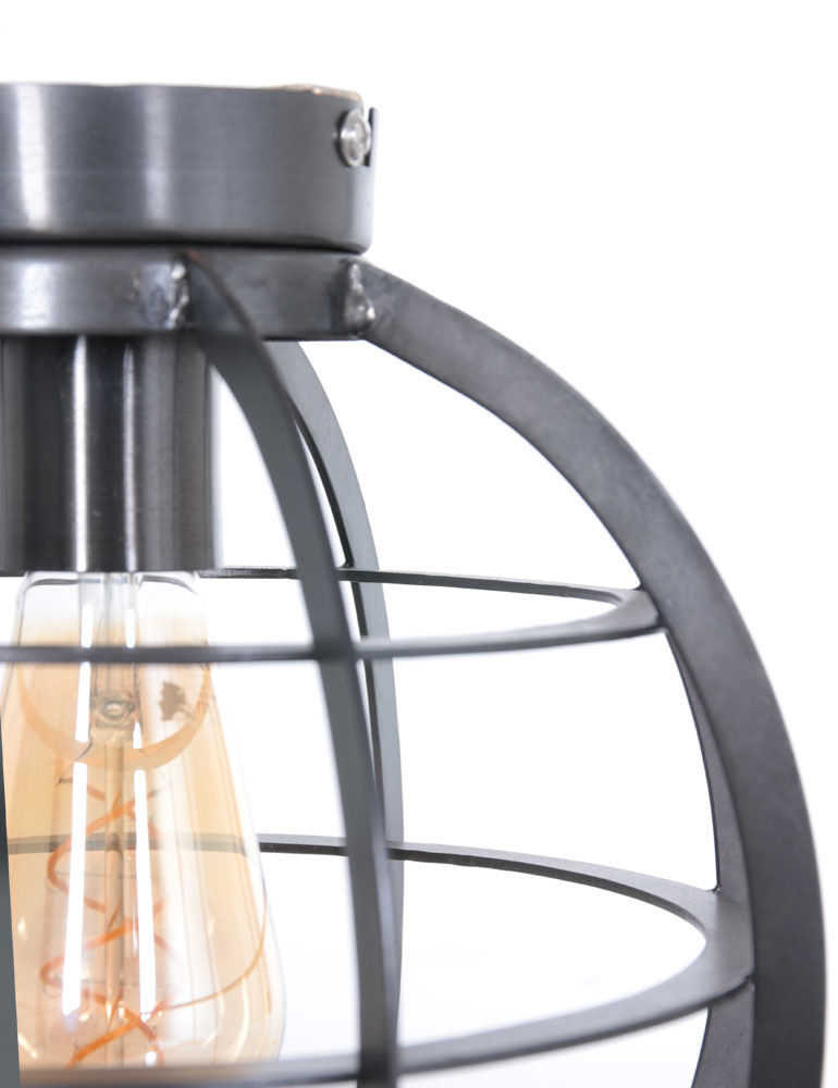 Plafonnier cage Light & Living Suzy noir – Image 3