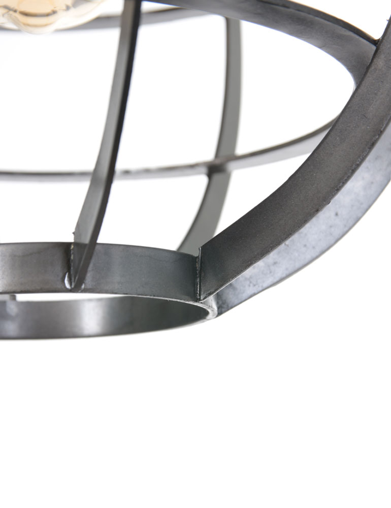 Plafonnier cage Light & Living Suzy noir – Image 4