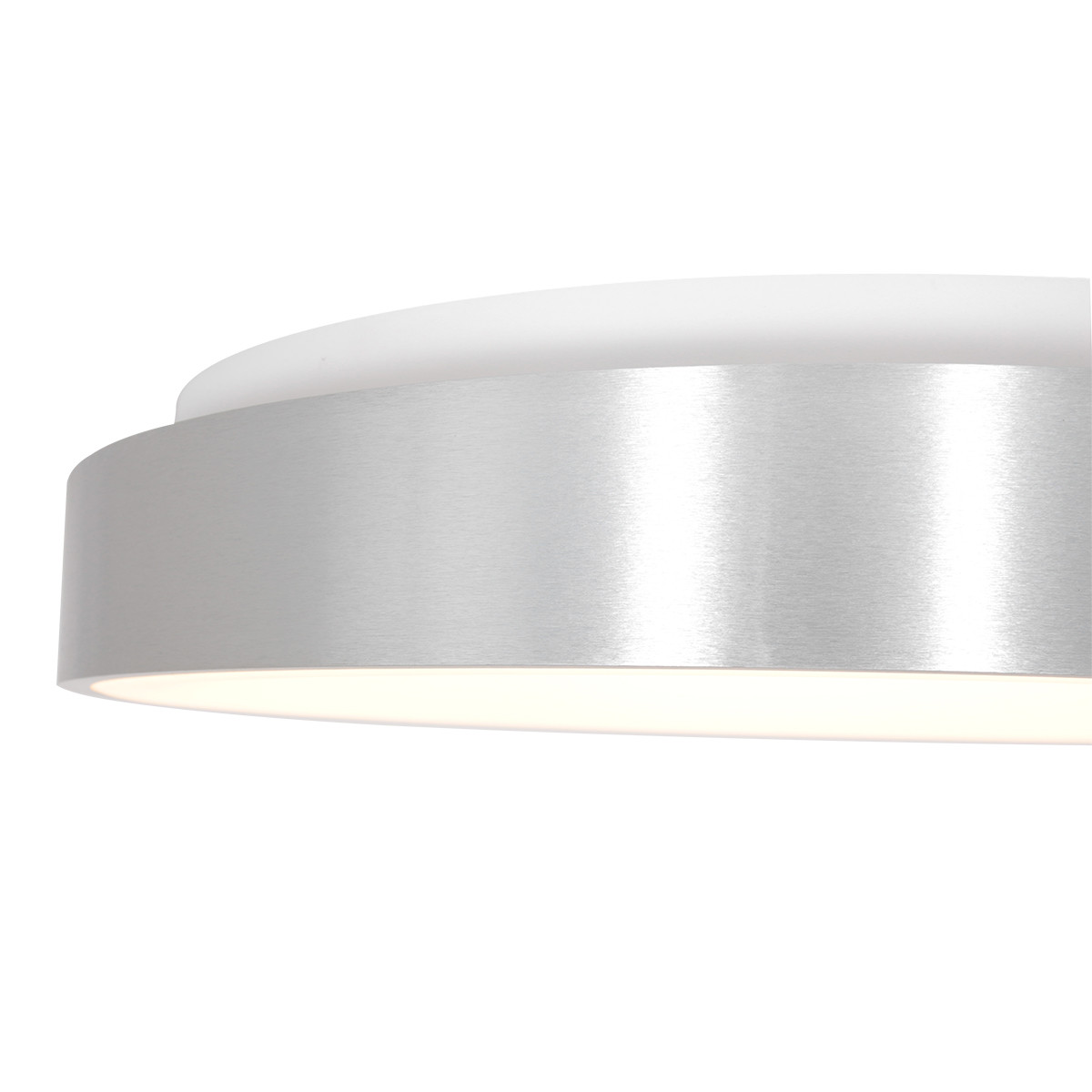 Plafonnier LED anneau rond Steinhauer Ringlede argent – Image 5