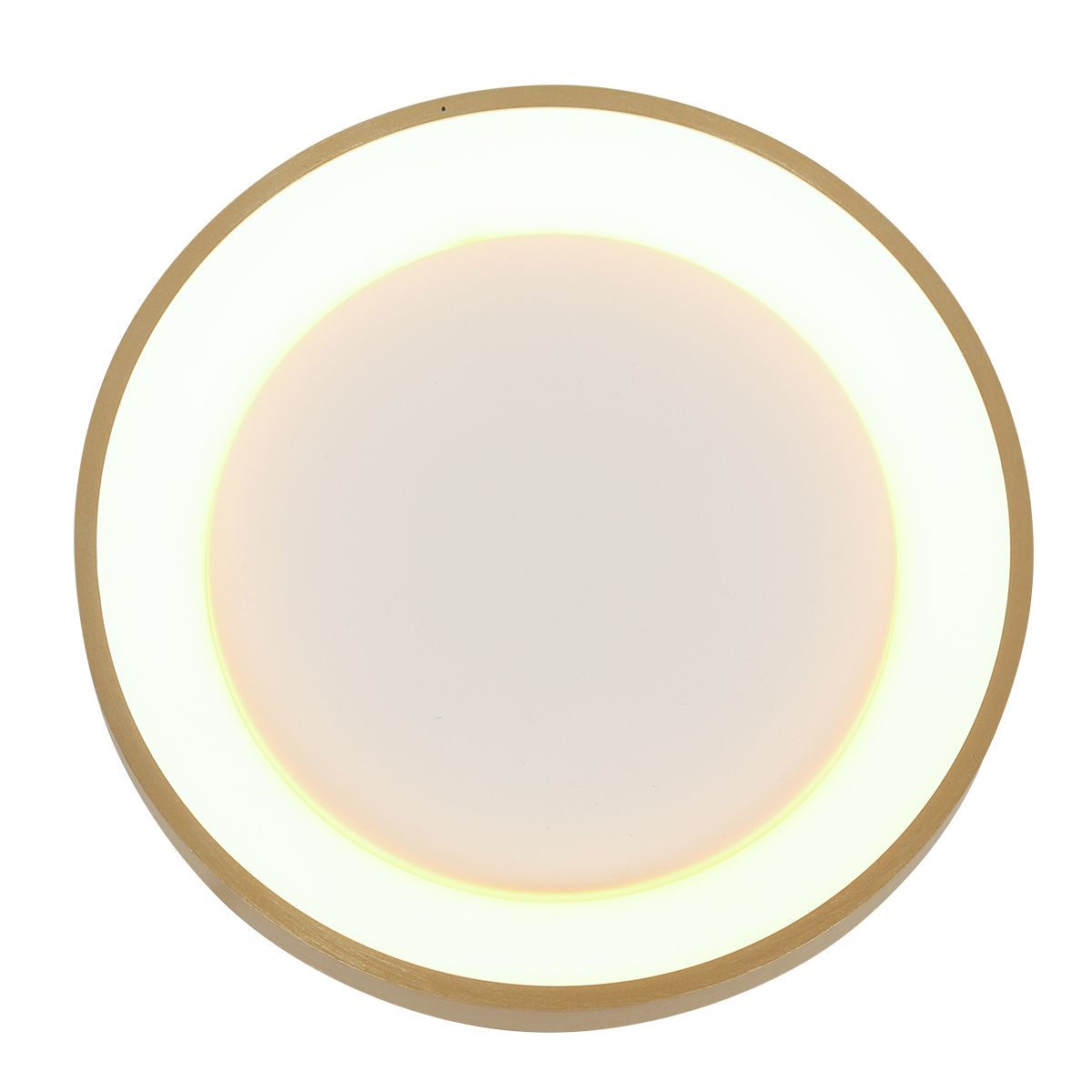 Plafonnier LED Doré Rond Minimaliste Steinhauer Ringlede or et opaque – Image 9