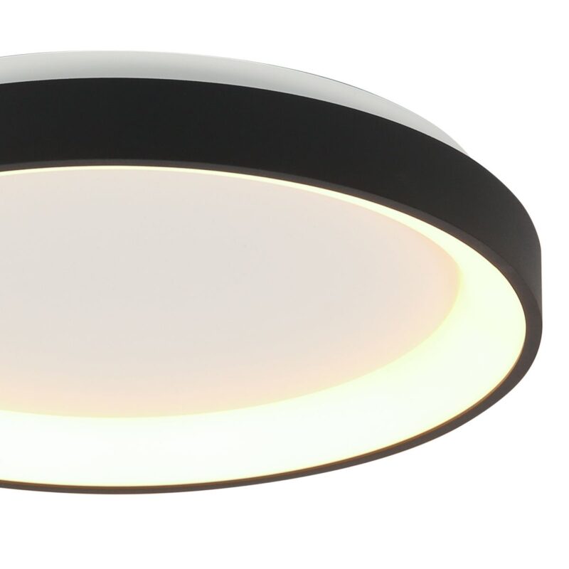 plafonnier-led-rond-noir-et-blanc-epure-steinhauer-ringlede-opaque-et-noir-3690zw-4