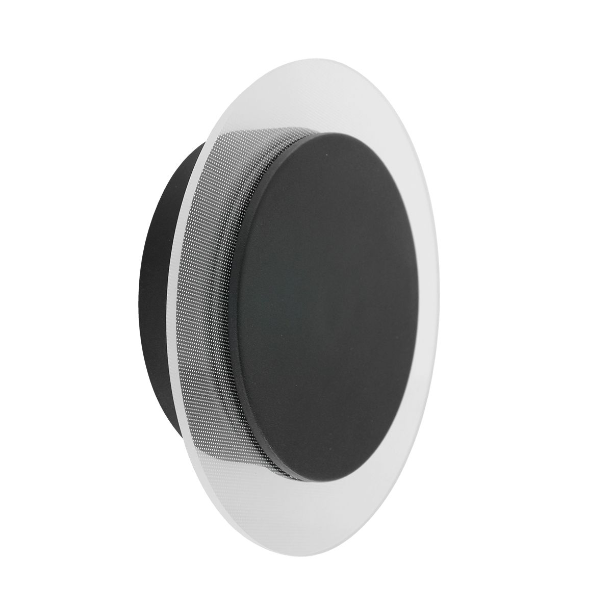 Applique murale moderne en métal et plastique noir Steinhauer Lido – Image 12