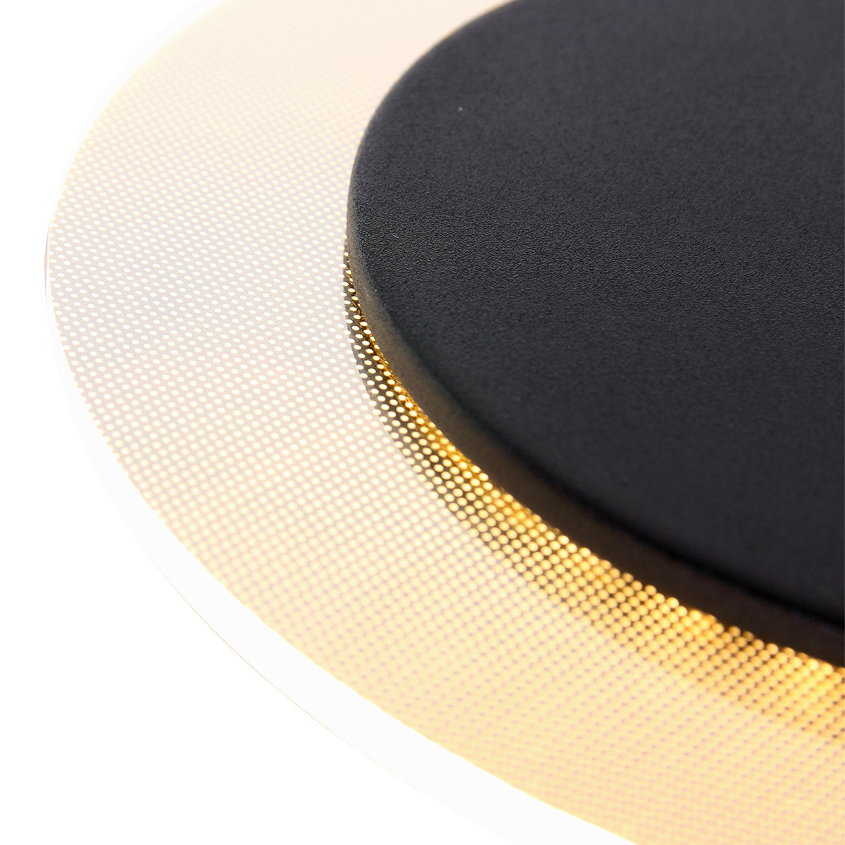 Applique murale moderne en métal et plastique noir Steinhauer Lido – Image 5