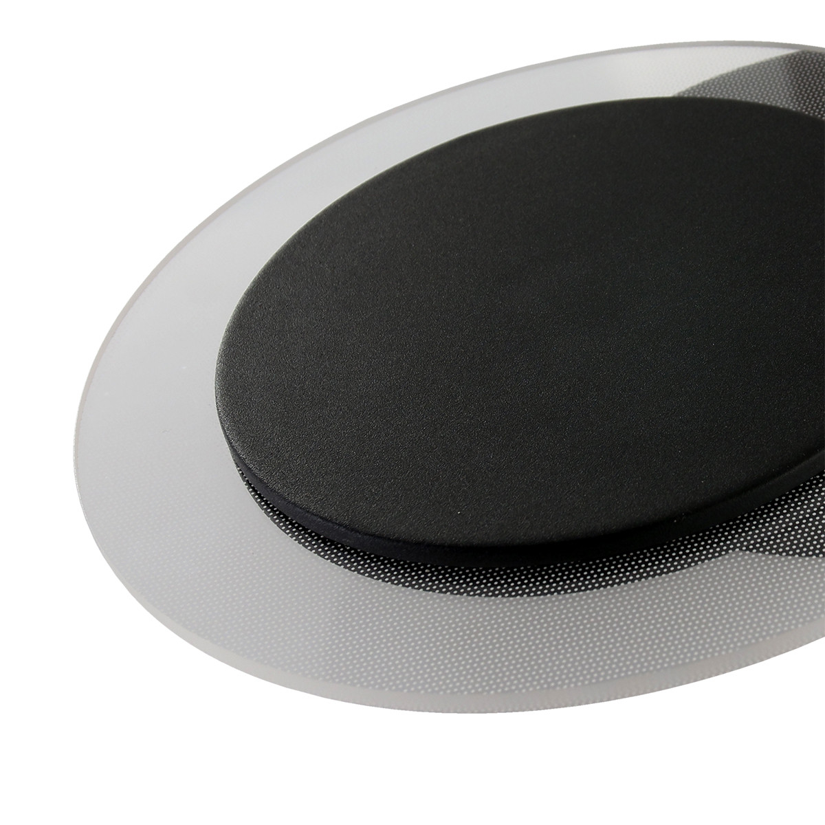 Applique murale moderne en métal et plastique noir Steinhauer Lido – Image 6