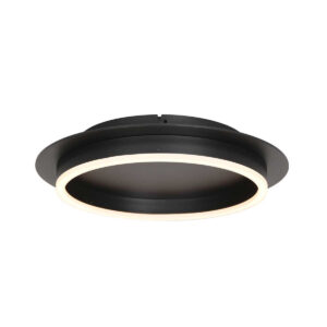 plafonnier-led-spherique-moderne-noir-mat -steinhauer-ringlux-noir-3655zw