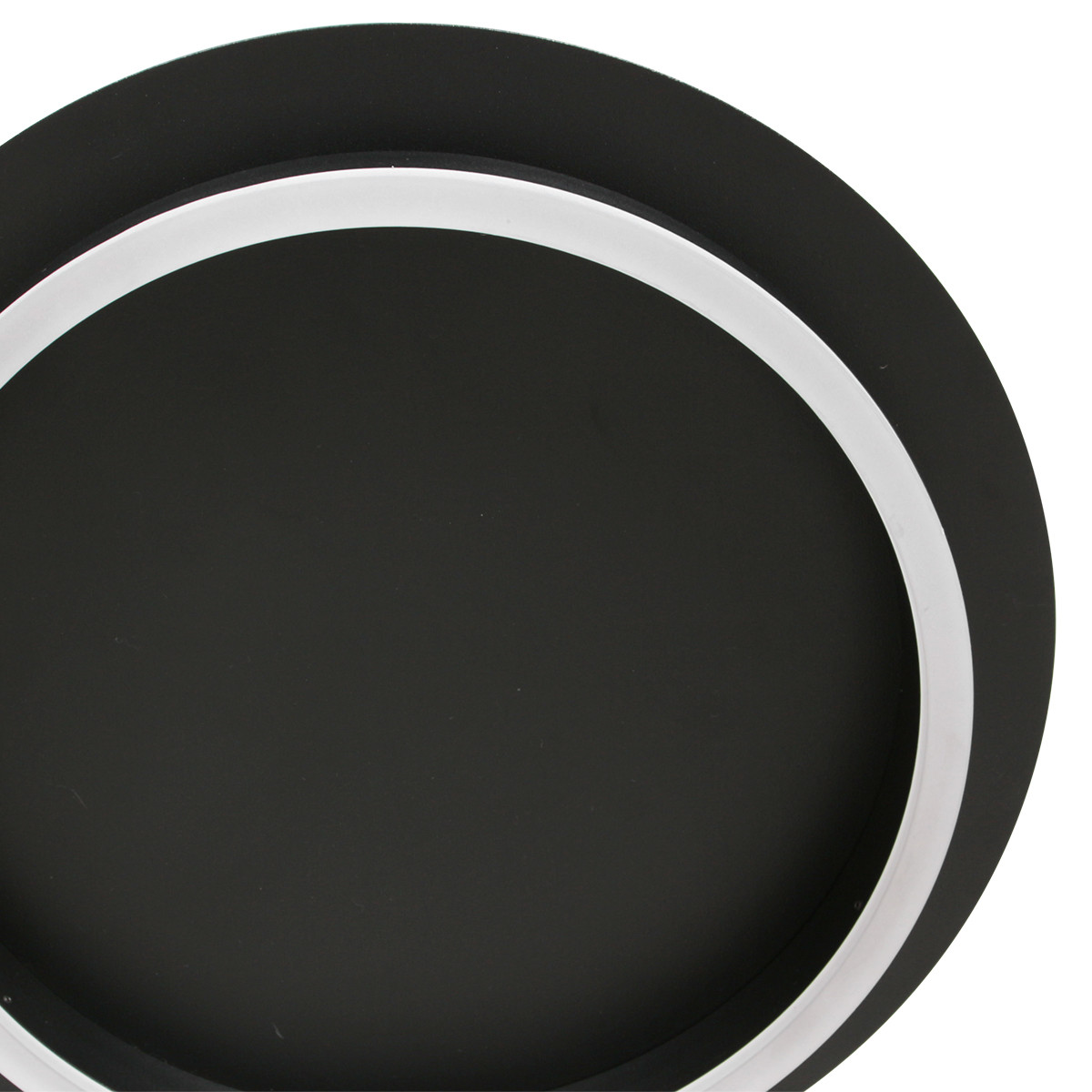 Plafonnier LED sphérique moderne noir mat Steinhauer Ringlux noir – Image 5