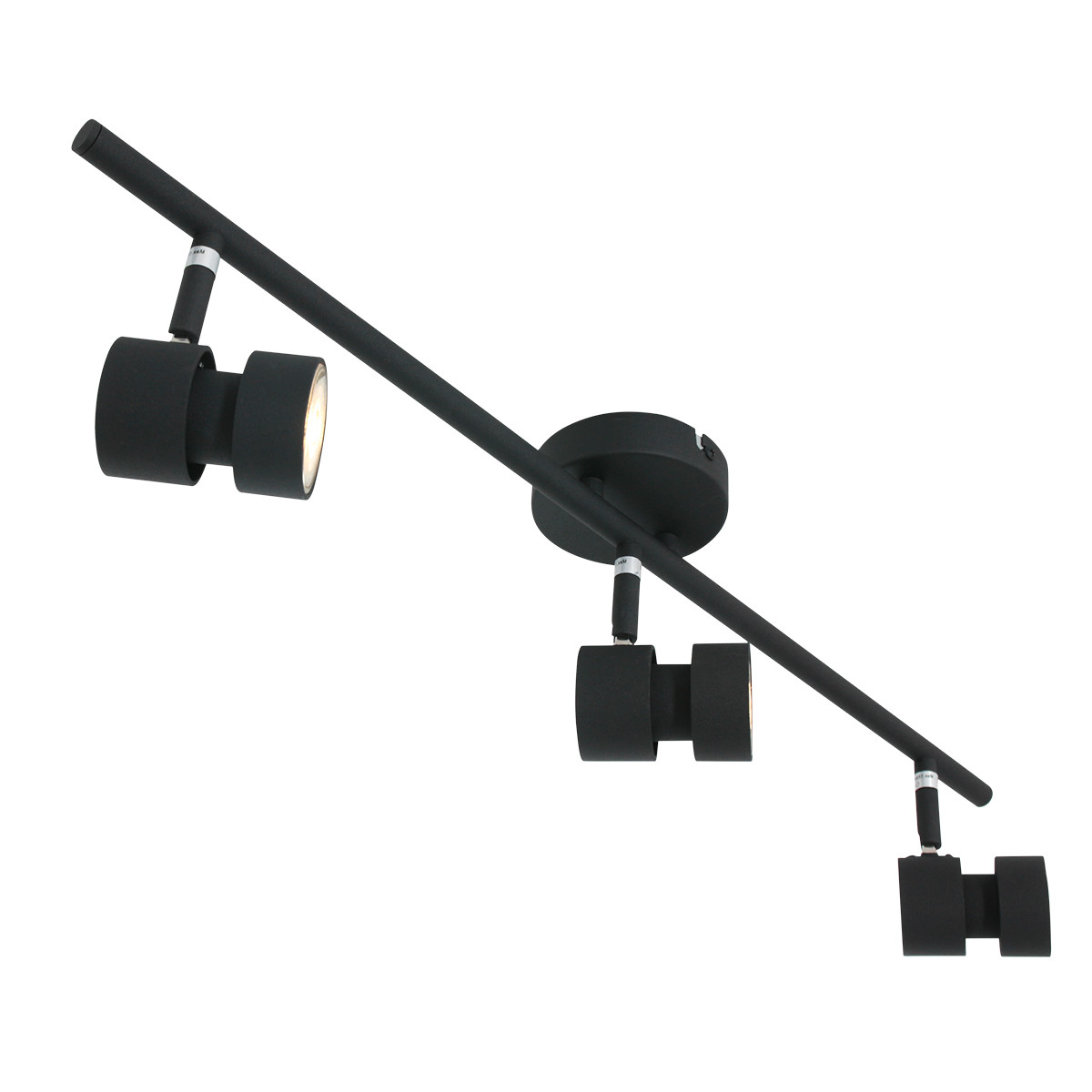 Plafonnier LED trois spots noir Steinhauer Natasja – Image 2