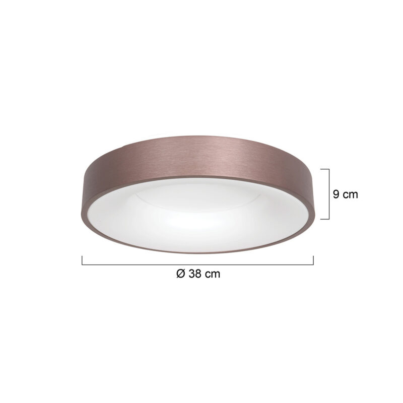 plafonnier-moderne-rond-led-steinhauer-ringlede-bronze-et-opaque-2562br-7
