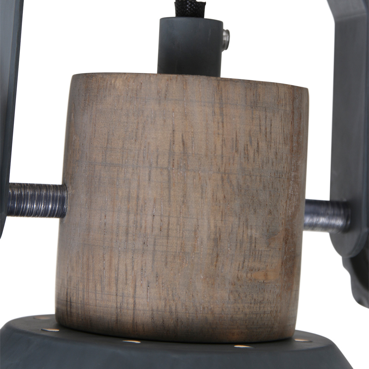 Plafonnier robuste à 2 spots Mexlite York gris – Image 11