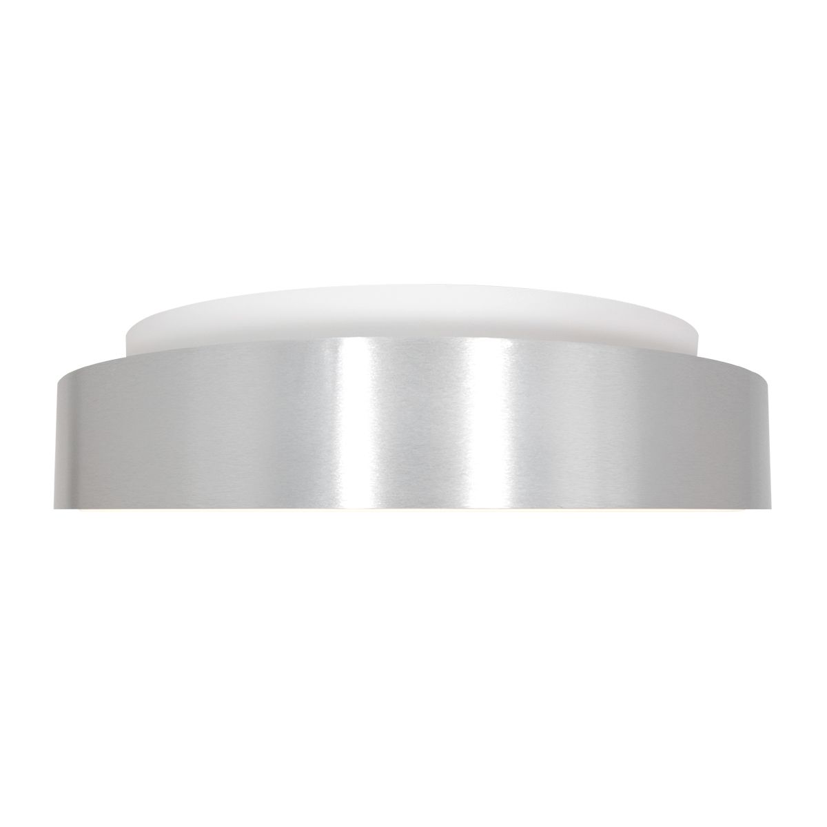 Plafonnier rond en métal LED Steinhauer Ringlede argent – Image 10