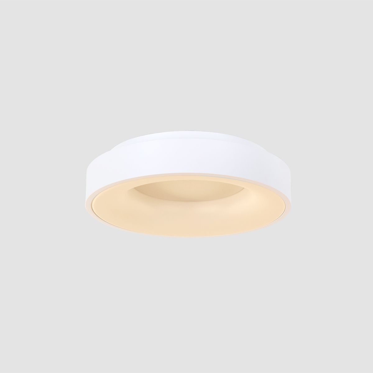 Plafonnier rond moderne LED Steinhauer blanc – Image 13