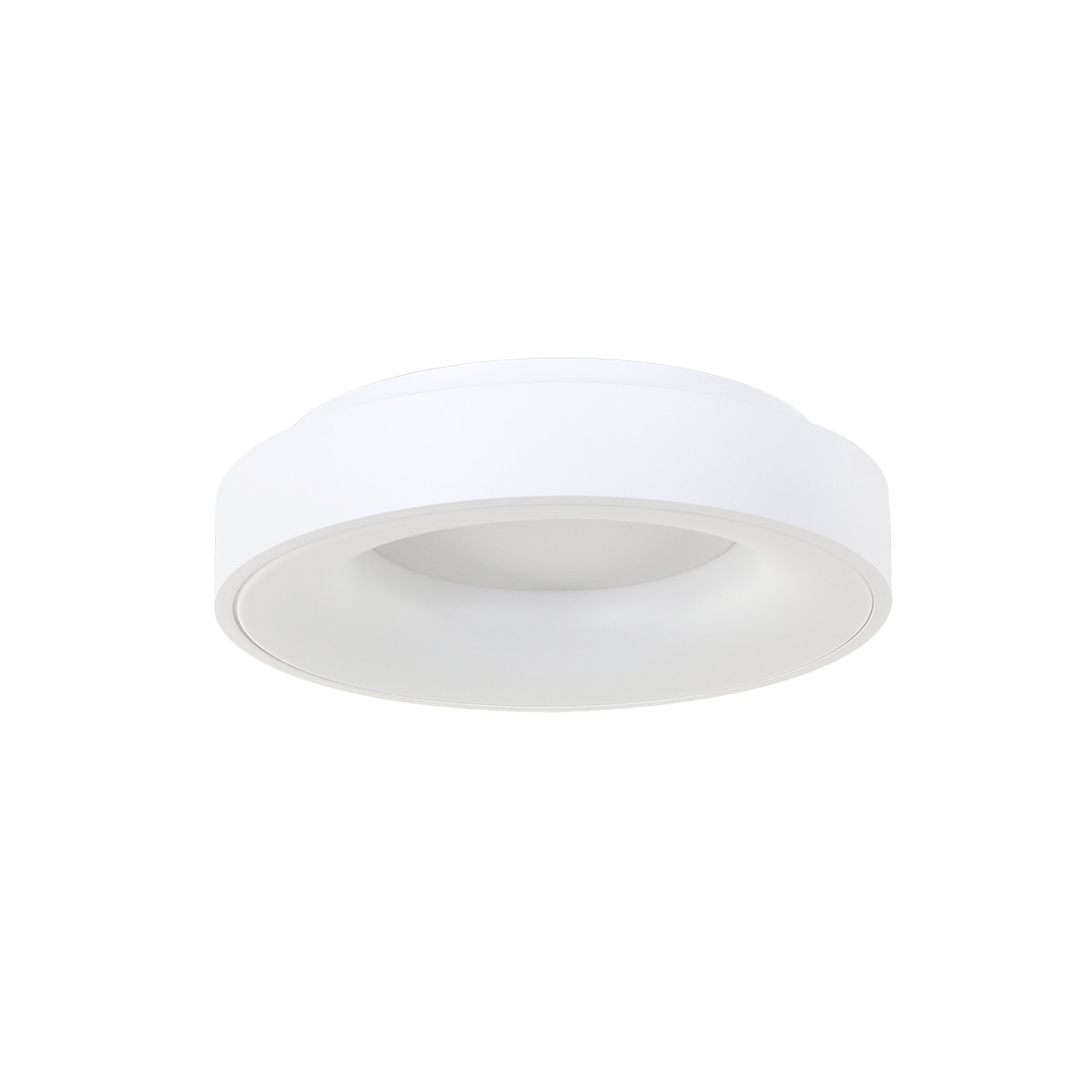 Plafonnier rond moderne LED Steinhauer blanc – Image 2