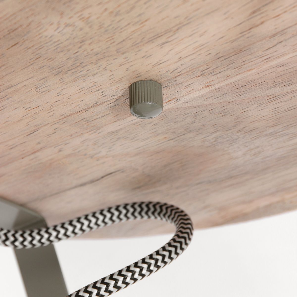 Plafonnier rond résistant trois spots vert Mexlite Gearwood – Image 15