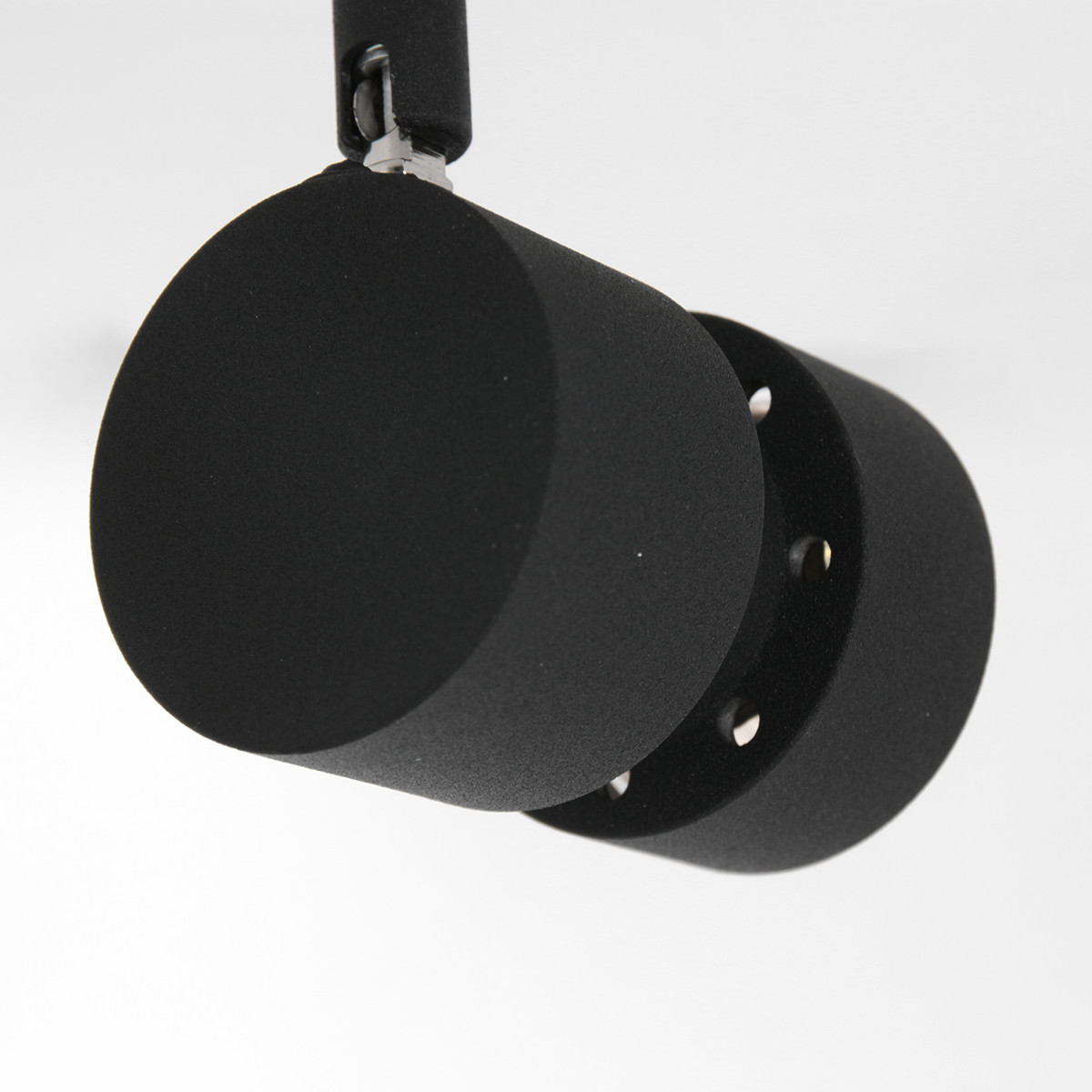 Plafonnier six LED en métal noir Steinhauer Natasja – Image 4