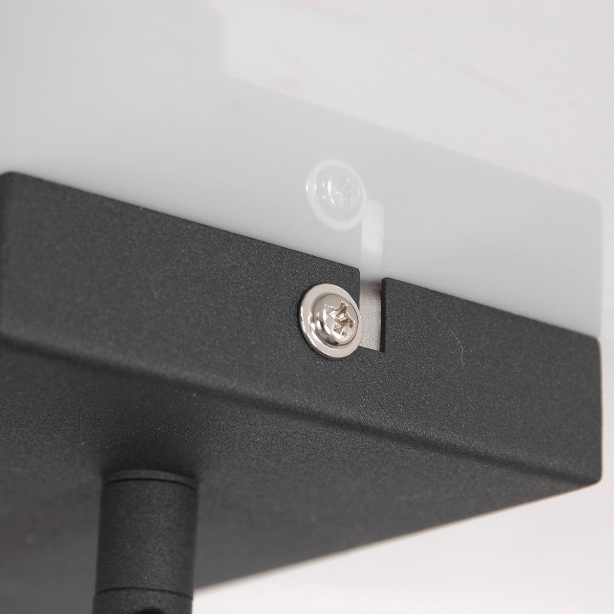 Applique murale industrielle noire à deux lumières réglable Mexlite Nove – Image 13