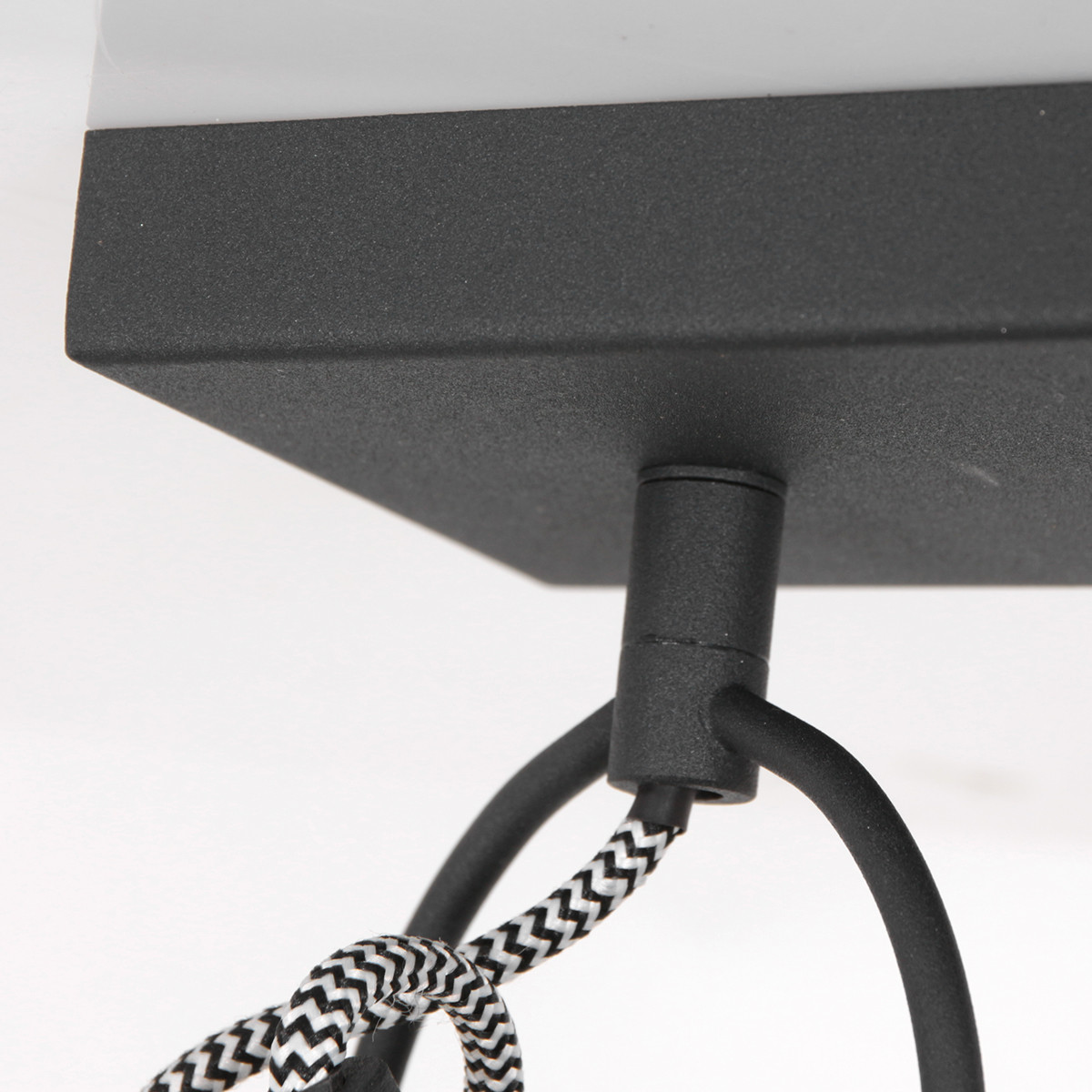 Applique murale industrielle noire à deux lumières réglable Mexlite Nove – Image 4