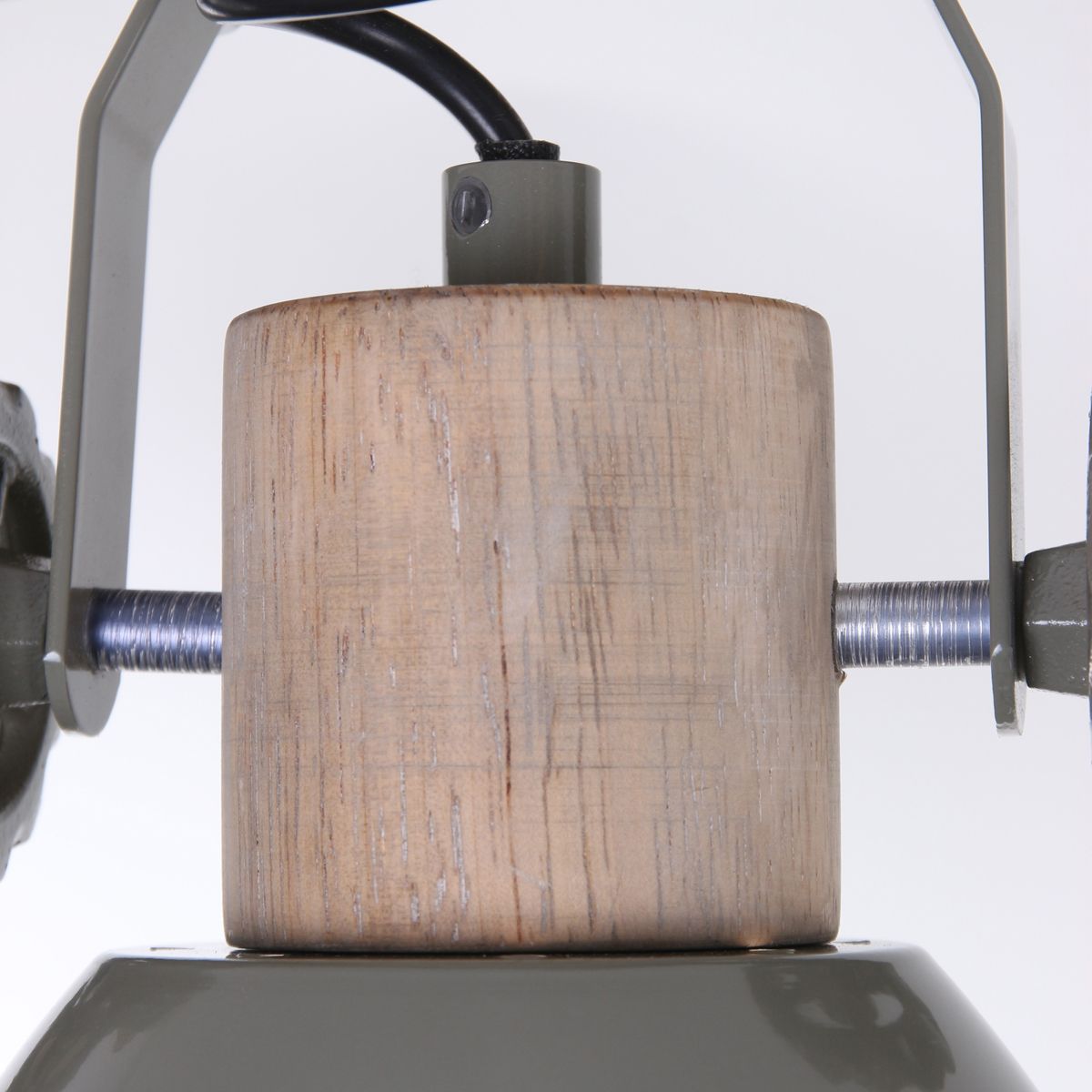 Plafonnier vert militaire à deux spots MexliteYork – Image 10