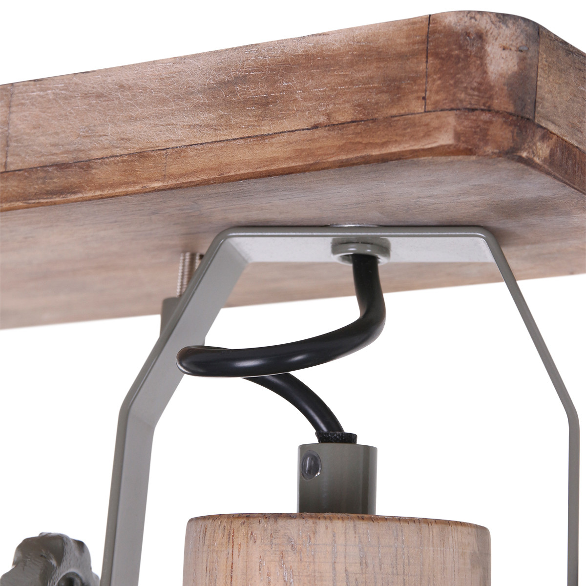 Plafonnier vert militaire à deux spots MexliteYork – Image 4