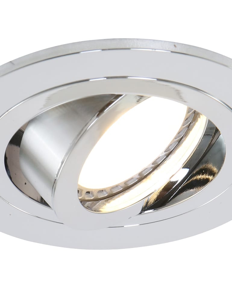 Spot encastré finition chrome brillant Steinhauer Promotion Pelite spot – Image 3