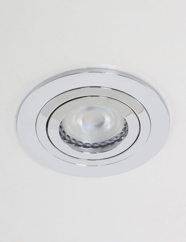 Spot encastré finition chrome brillant Steinhauer Promotion Pelite spot – Image 4