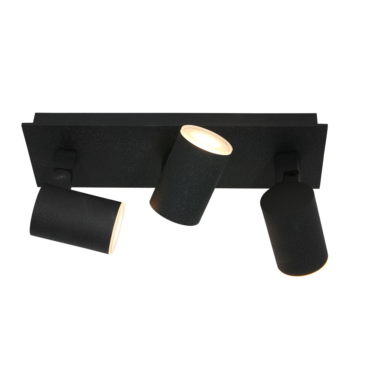 Spot moderne en métal noir Steinhauer Points noirs – Image 11