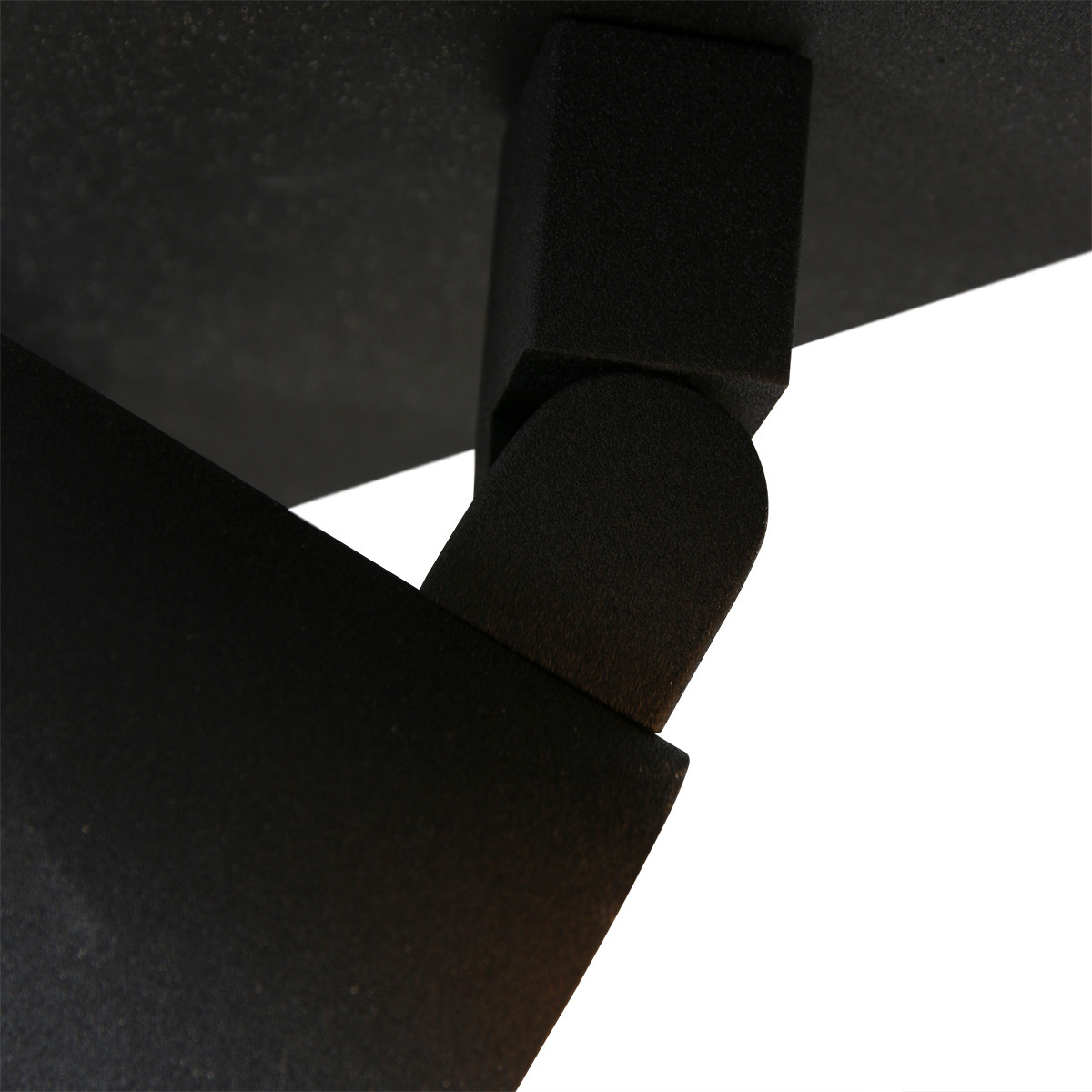 Spot moderne en métal noir Steinhauer Points noirs – Image 5