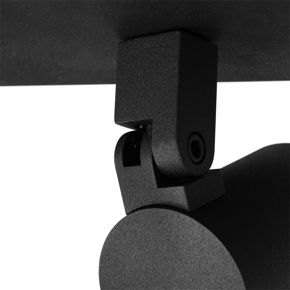 Spot moderne en métal noir Steinhauer Points noirs – Image 6