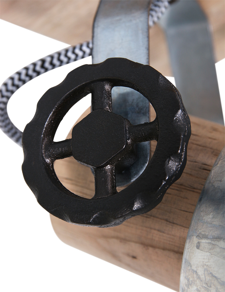 Spot en bois Mexlite Gearwood nickel – Image 3