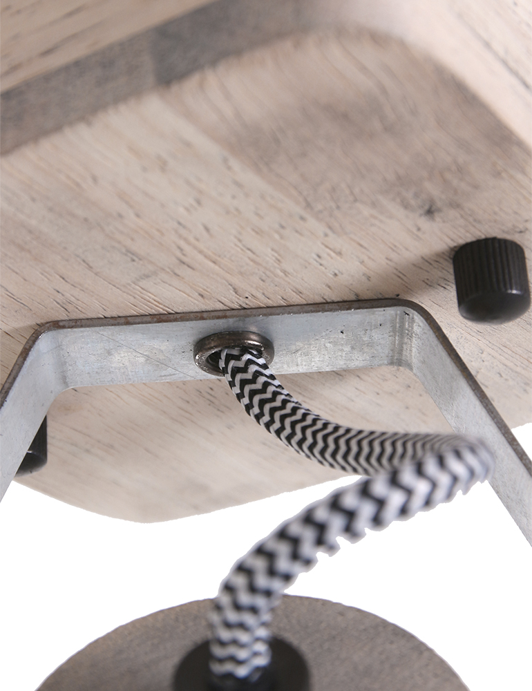 Spot en bois Mexlite Gearwood nickel – Image 5