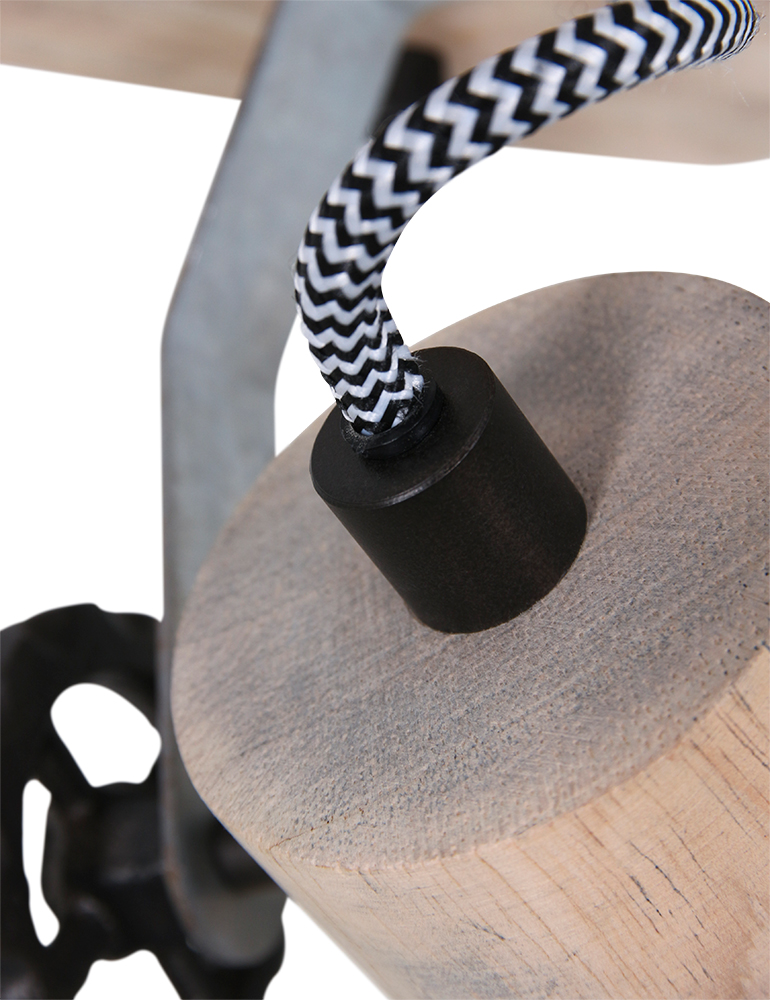 Spot en bois Mexlite Gearwood nickel – Image 7