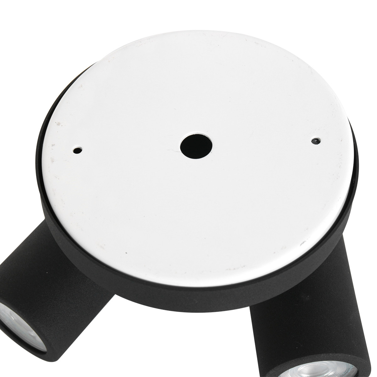 Spot moderne en métal noir Mexlite Upround LED – Image 10