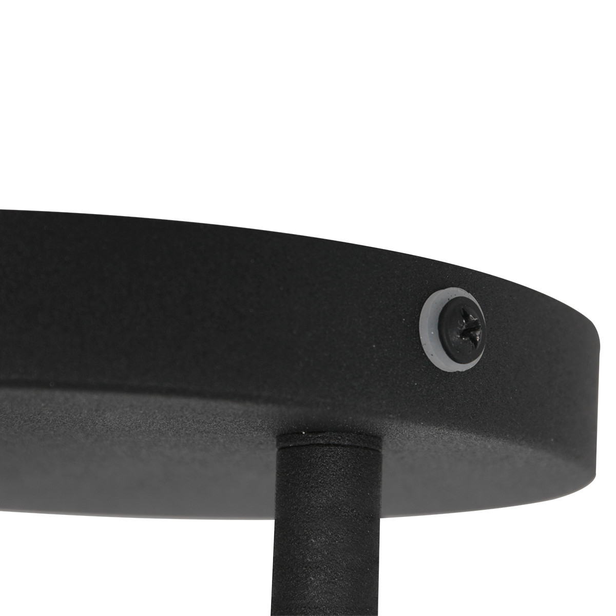 Spot moderne en métal noir Mexlite Upround LED – Image 3