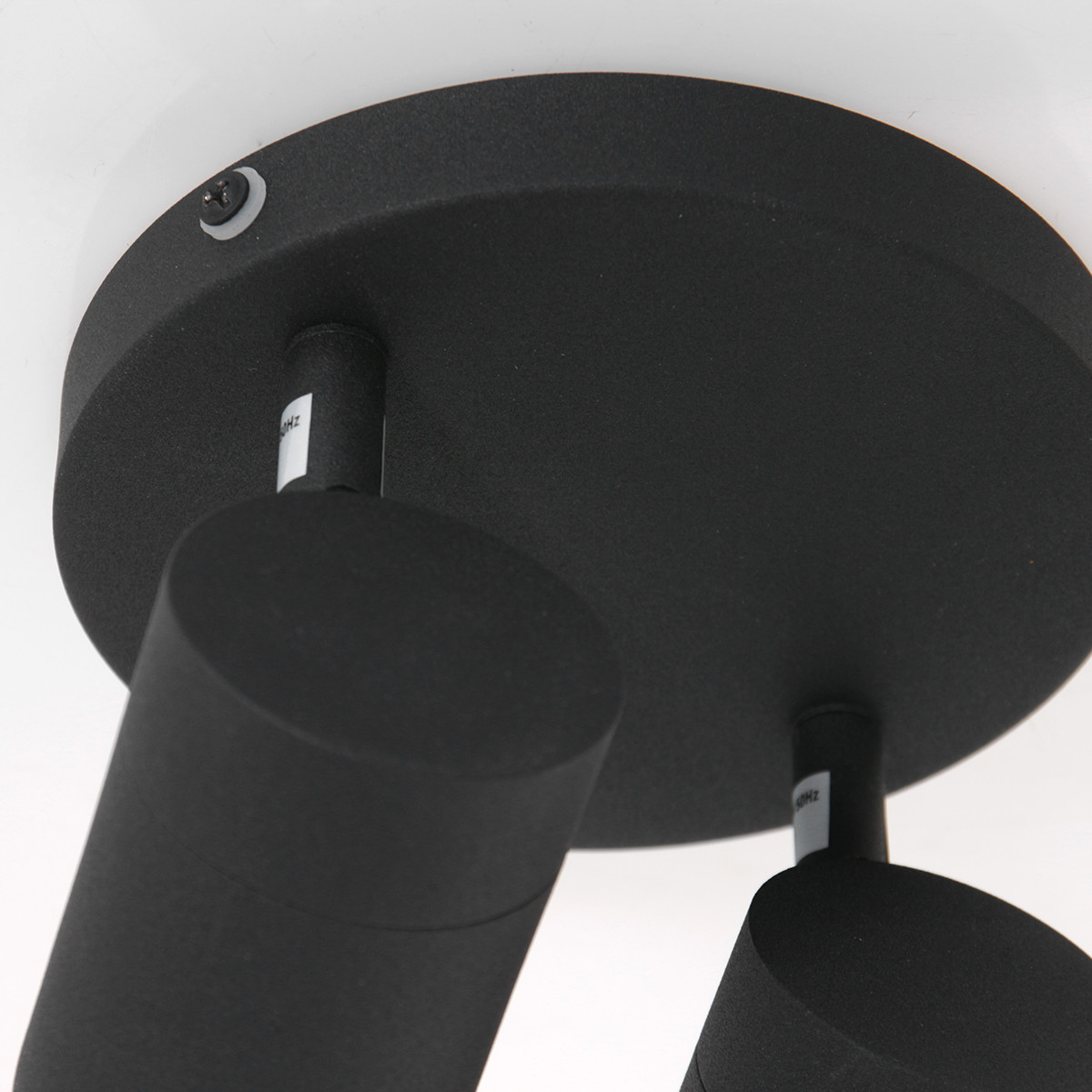 Spot moderne en métal noir Mexlite Upround LED – Image 4