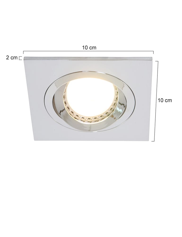 Spot led carré encastrable Mexlite Square – Image 3