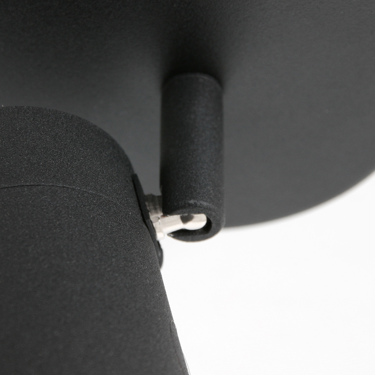 Spot moderne en métal noir Mexlite Upround LED – Image 4