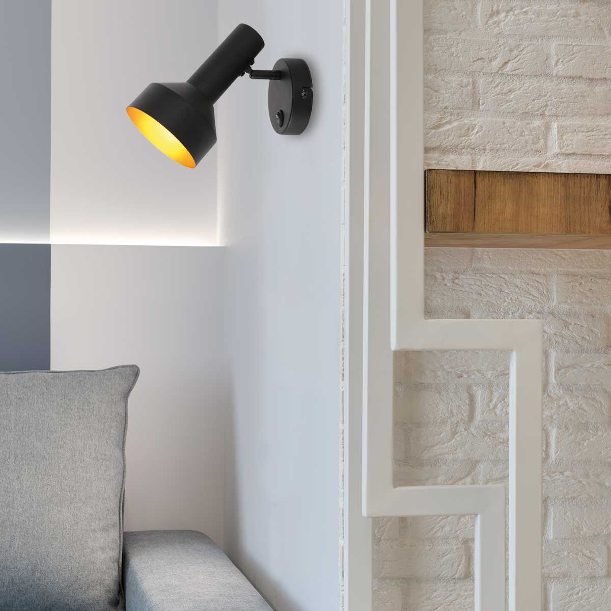 Spot mural noir intérieur doré Anne Lighting Bundle – Image 3