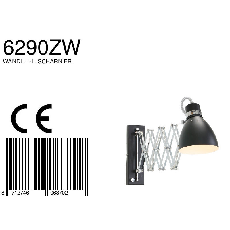 Suspension industrielle métal noir bras articulé Steinhauer Spring – Image 8