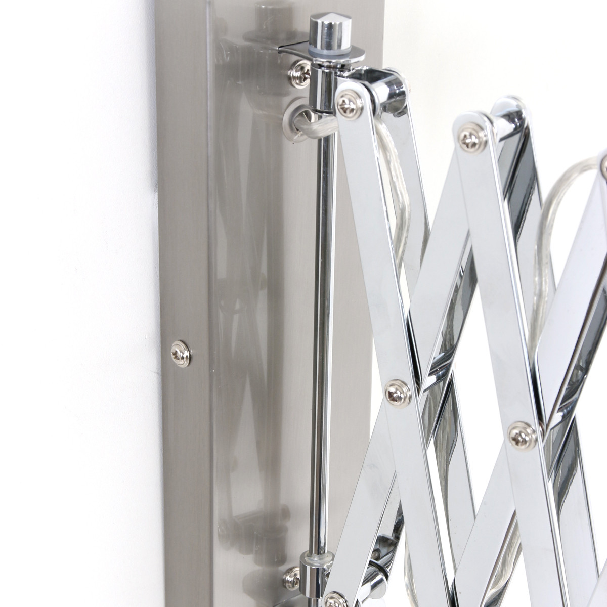 Applique murale extensible en acier avec variateur Steinhauer Spring – Image 5