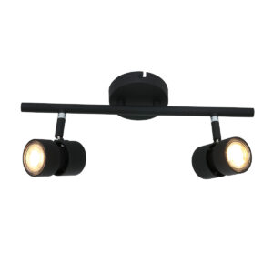 spots-double-led-plafond-inclinable-noir-steinhauer-natasja-7902zw