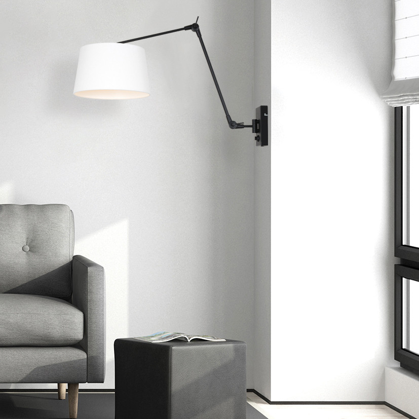 Steinhauer Prestige Chic applique en métal et lin noir et blanc – Image 3